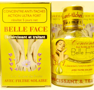 Belle Face Cosmetic Oil for Hands, Legs & Face – 60ml